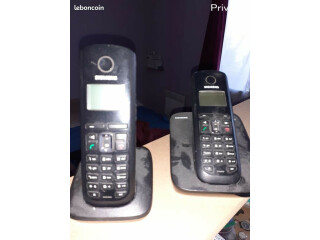 2 Téléphones sans Fil Maison